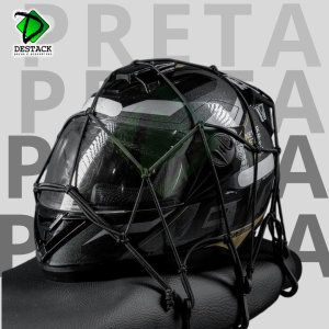 REDE ELASTICA 35X35 PRETO + 2 EXTENSORES 1,2M