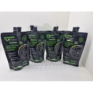 KIT 4 VACINAS DE PNEU AUTO XTIRE  PASSEIO - POUCH 275ML