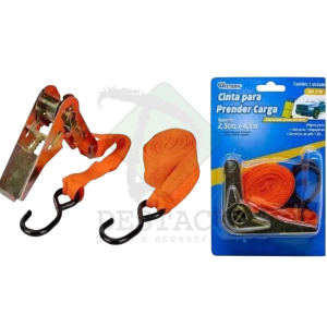 CINTA PARA PRENDER CARGA 2,5CM X 4,5M 120KG
