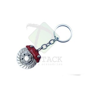 CHAVEIRO DE METAL- DISCO E PINÇA DE FREIO