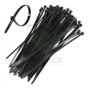 ABRAÇADEIRA PRETA 5,0 X 300mm