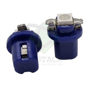 LÂMPADA DE LED B8.51SD5050 AZUL - 12V (PAR)