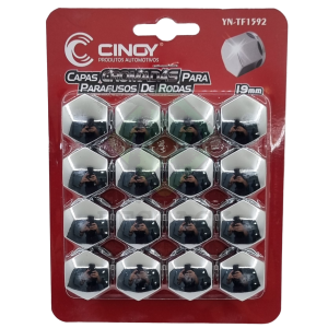 CAPA PARA PARAFUSO DE RODA 19MM -  C/16 UN