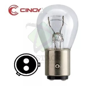 LÂMPADA 2 POLOS -  12V / 21W - (Pino Desencontrado)